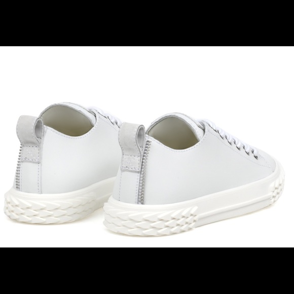 giuseppe zanotti NIB white leather lowtops - Picture 6 of 8